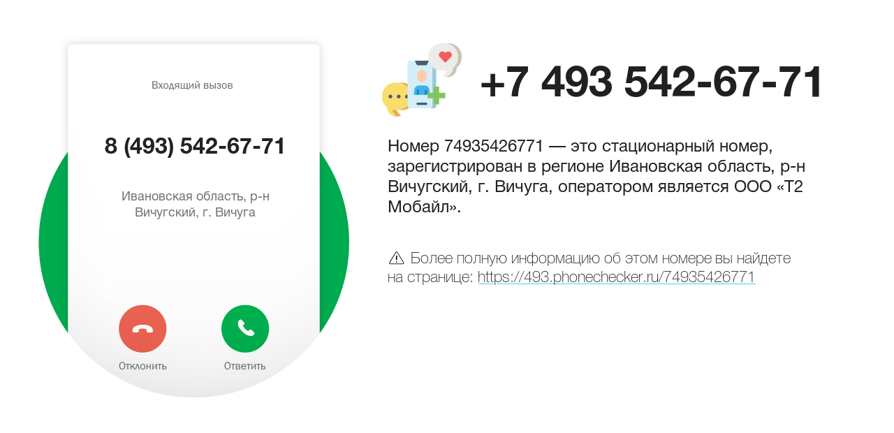 Номер телефона 8 (493) 542-67-71